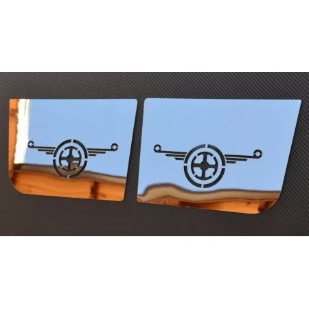 FREE Delivery for UK and Europe! High Quality Stainless Steel Inner Step Plates for DAF XF 95/105 – Set of 2 pcs Mirror Polished Decorations.