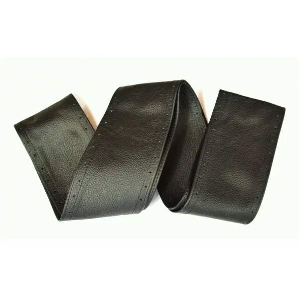 Qualtity Black Leather Steering Wheel Cover for Renault Magnum (1997–2013) | Custom Fit with Stitching Kit. FREE Delivery for UK and Europe!