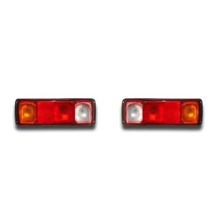 High Quality Rear Tail Lights Bulb for Trucks, Trailers & Caravans 24V - 12V, Waterproof, Set of 2 Lights. FREE Delivery for UK and Europe!