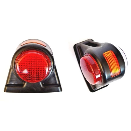 High Quality Bulb Side Marker Lights – 1 Pair (Left & Right) for Trucks, Trailers, Buses, etc. (12V-24V). FREE Delivery for UK Mainland!