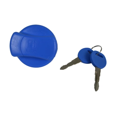 Fuel Tank Cap with Locking AdBlue, 2 Keys & Dust Protective Cover | Vented, 40mm for Trucks, Cars, etc.