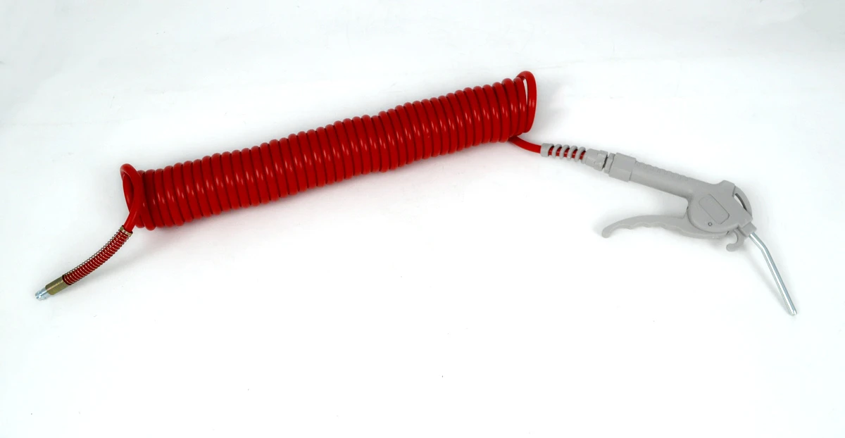 Air Duster Blow Gun Kit for Mercedes Atego Axor Euro 5 – 5m Hose, Chrome-Plated Nozzle, Max 10KG Pressure