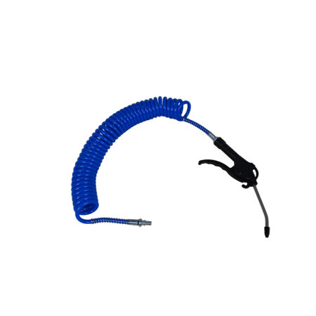 Heavy Duty Air Duster Gun Coiled Hose for Renault trucks 5m