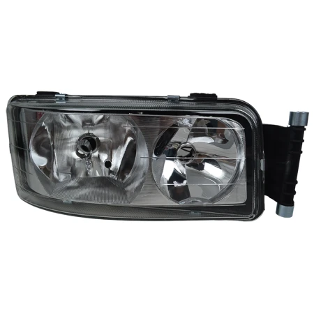 Right Headlight for MAN TGA / TGL / Lion 2003-2009 – Levelling Motor, E-marked, No Bulb or Socket Included