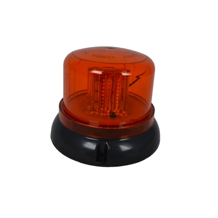 Amber LED Warning Beacon Light – 12-36V Emergency Beacon Lamp for Trucks, Vans, Lorries, and Tractors