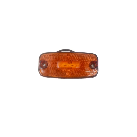 High Quality Amber Side Marker Lights - 5 pcs x 24V 3 SMD LED Orange Lamps, Flat Back Design. FREE Delivery for UK mainland!