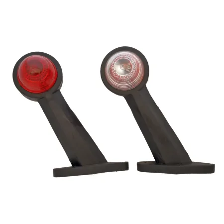 High Quality Side Position Lights – 2 x LED Side Marker Lights for Trucks, Trailers, Vans, Campers, etc. (12V-24V). FREE Delivery for UK mainland!