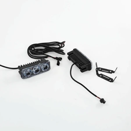 2 pcs Fog Daytime Running Lights - Super Bright 12V SMD LED Lights, 6000K White, Waterproof, Shock-Resistant