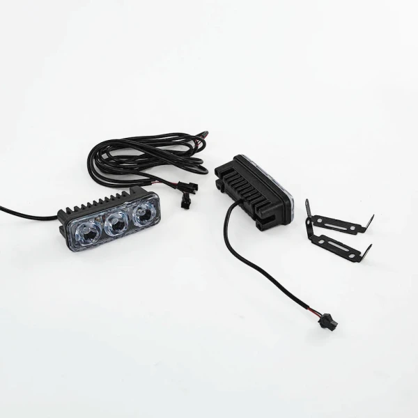 2 pcs Fog Daytime Running Lights - Super Bright 12V SMD LED Lights, 6000K White, Waterproof, Shock-Resistant