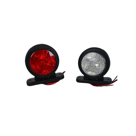 High Quality 2 pcs 24V LED Front Rear Marker Lights Red-White Outline Side Lamps for DAF MAN Scania Volvo Iveco. FREE Delivery for UK!