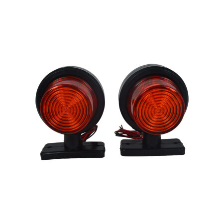 Side Position Lights – 2x Maxi LED Amber Side Marker Lights for Truck, Trailer, Van Bus Camper, Motorhome