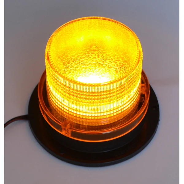12V-24V Recovery Led Strobe Flashing Light – Orange Flashing Beacon for Car, Lorry, Tractor, Bus