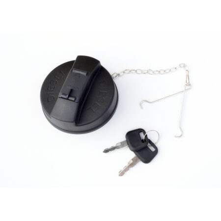 High Quality Locking Fuel Tank Cap 60mm with 2 Keys and Chain for SCANIA 4 R P G T Series. OEM 1481301,1432187,1402004. FREE Delivery!
