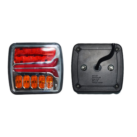 Neon Rear Dynamic Indicator Tail Lights 12V - 24V