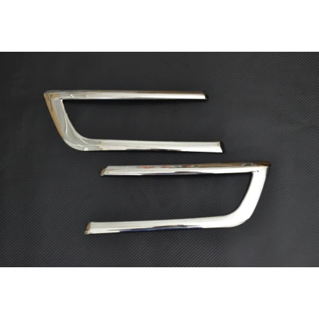 Stainless Steel Fog Trims for Scania S 2016+ Trucks – Set of 2 pcs Mirror Polished Decorations