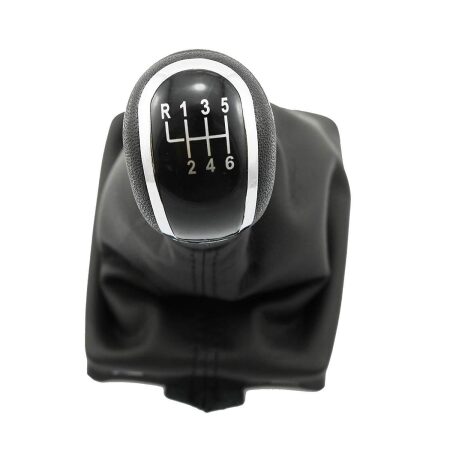 6-Speed Gear Shift Knob+Gaiter for Audi A4 A5 Q5 (2008–2015)