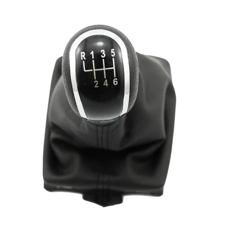 6-Speed Gear Shift Knob+Gaiter for Audi A4 A5 Q5 (2008–2015)