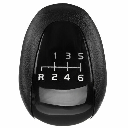Black Gear Shift Knob for Mercedes Vito, Viano W639, Sprinter, VW Crafter, 6-Speed Manual, OEM Replacement