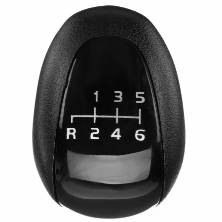 Black Gear Shift Knob for Mercedes Vito, Viano W639, Sprinter, VW Crafter, 6-Speed Manual, OEM Replacement