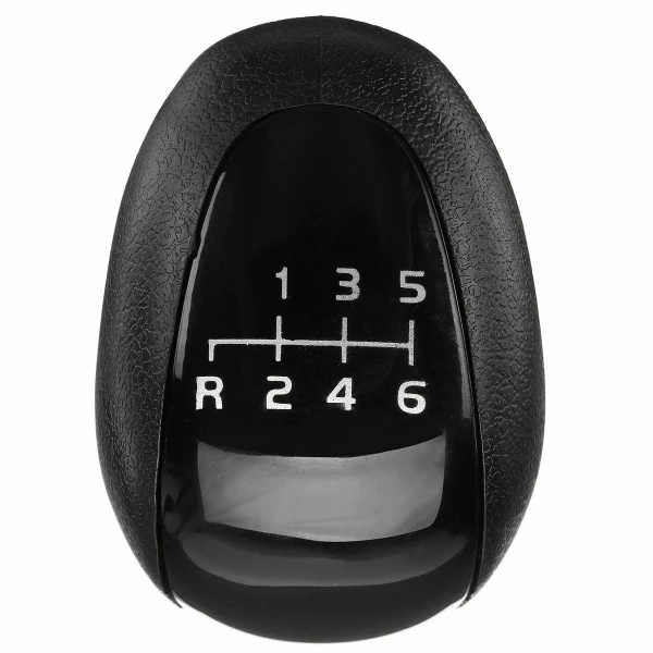 Black Gear Shift Knob for Mercedes Vito, Viano W639, Sprinter, VW Crafter, 6-Speed Manual, OEM Replacement