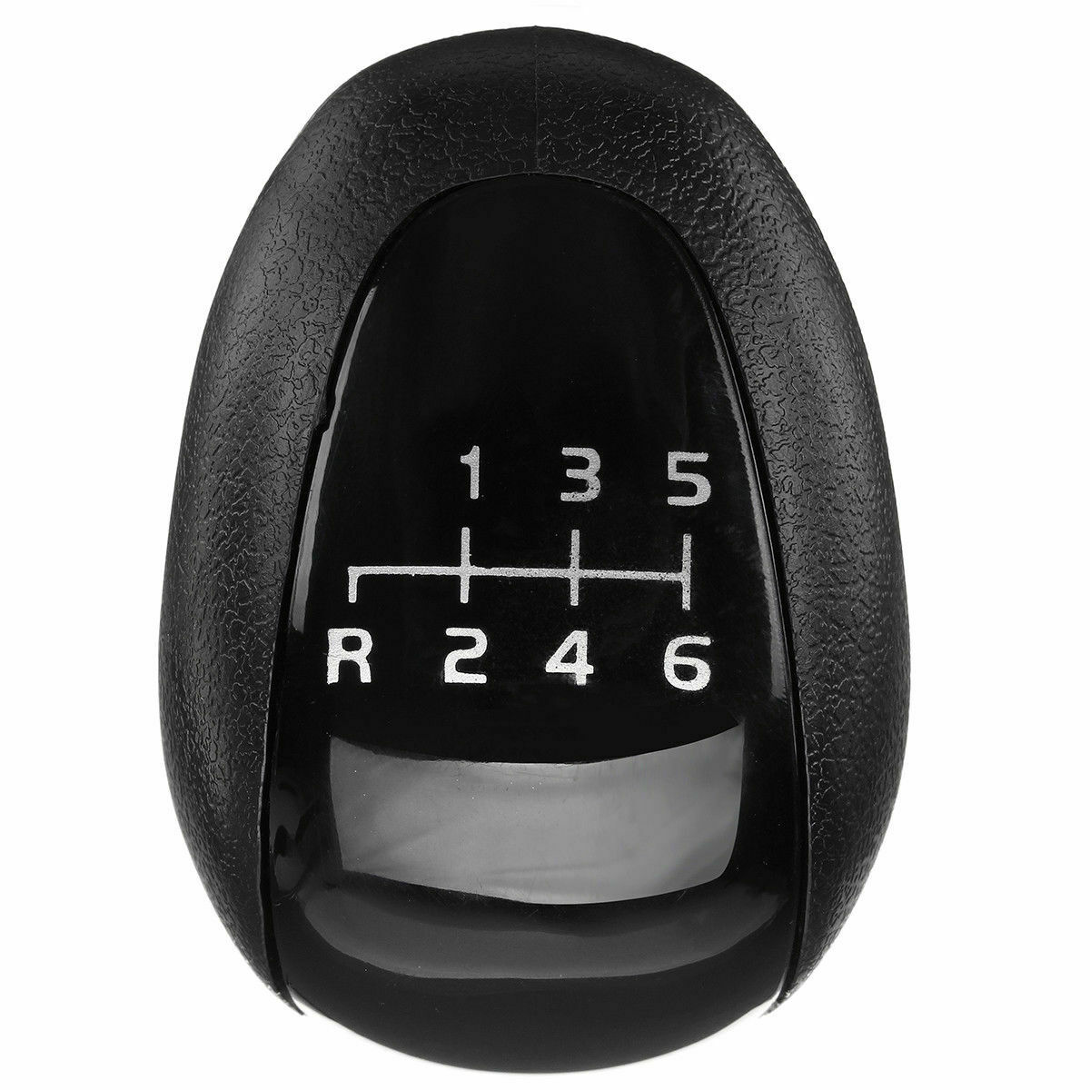 Black Gear Shift Knob for Mercedes Vito, Viano W639, Sprinter, VW Crafter, 6-Speed Manual, OEM Replacement