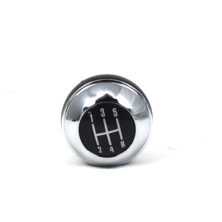 Gear Shift Knob for MINI Cooper R50 R52 | 5-Speed + Reverse | Black & Silver | OEM-Style Aftermarket Replacement