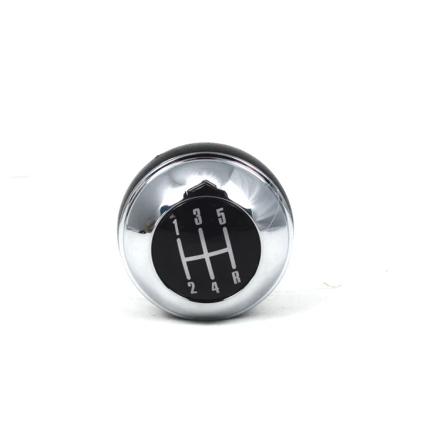 Gear Shift Knob for MINI Cooper R50 R52 | 5-Speed + Reverse | Black & Silver | OEM-Style Aftermarket Replacement