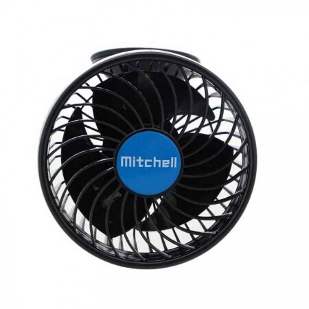 24V Oscillating Fan with Suction Mount, Quiet