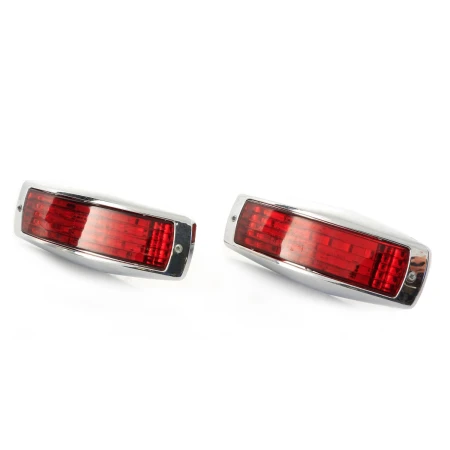 High Quality LED Red Rear Marker Lights 2pcs 24V Lorry Truck