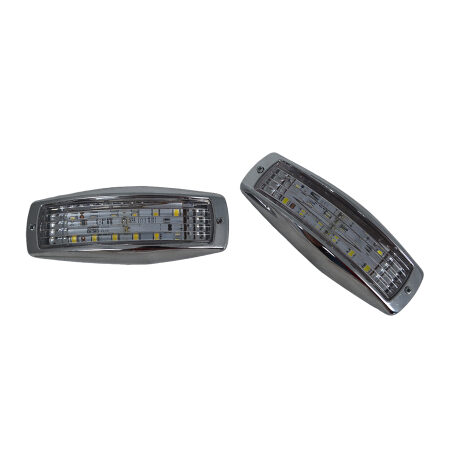 High Quality White Front Marker Lights 24V 2 pcs 12 LEDs UK