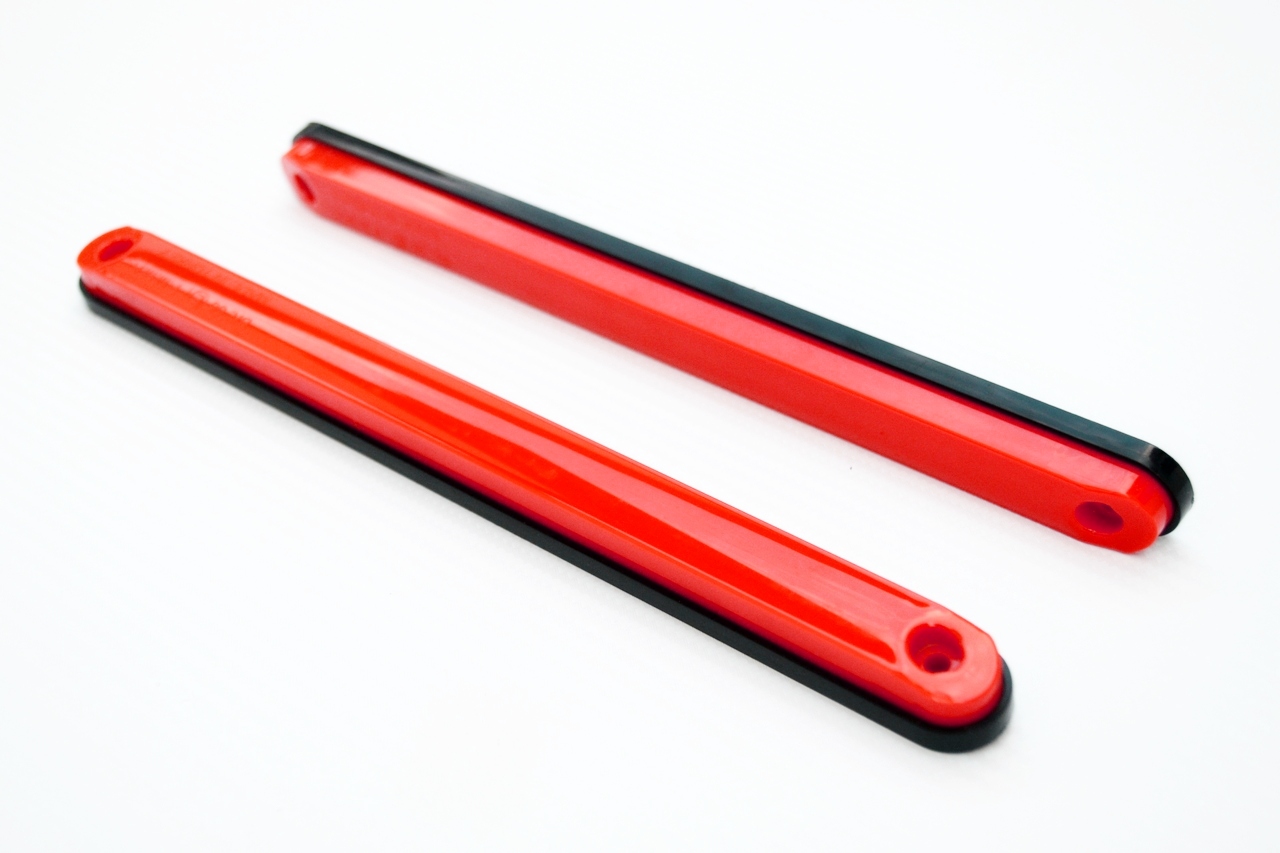 High Quality 2 pcs Rear Marker Lights – Long Red LED Neon Style, Waterproof IP67, 12V - 24V, Universal Fit. FREE Delivery for UK mainland!