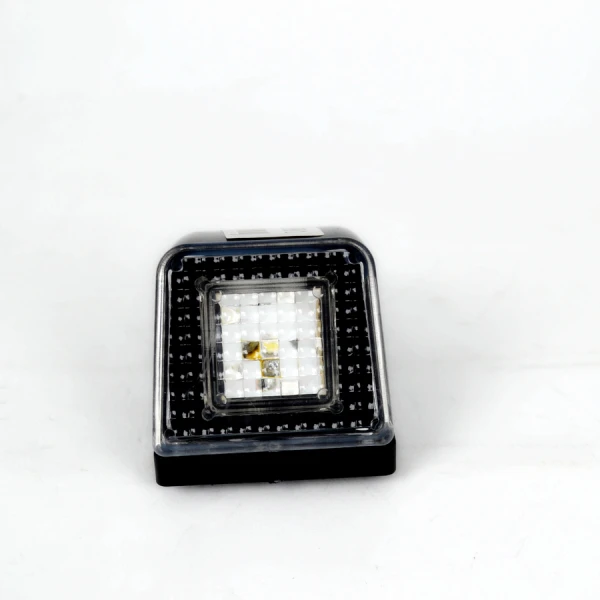 Front Lights for Volvo Trucks FH/FL/FH12 – Blue LED, Low Power, ABS Housing (2x Cabin/Roof Lights)