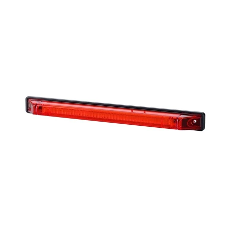 2 pcs set of Red Rear Marker Lights - LED Outline Lamps for Cars, Trucks, Trailers, and More - 12V/24V, E-Marked, CE Approved