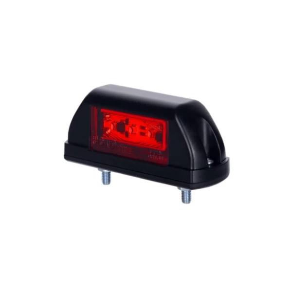 LED Marker Lamps – Red-White LED Side Marker Lights, E-marked, CE-approved, 12V-24V, Low Power Consumption