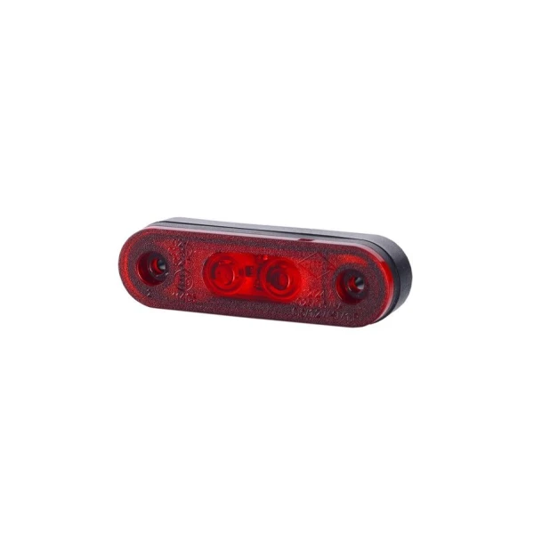 Rear Tail Marker Light – RED LED Side Marker Light, E-marked, CE-approved, 12V-24V
