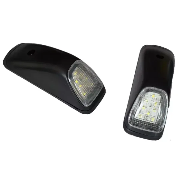 High Quality LED Roof Marker Lights – 2 pcs White LED Cab Front Lamps for Mercedes Atego, Actros, Axor (24V). FREE Delivery for UK mainland