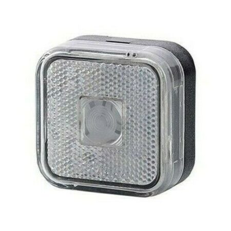 2 x White Front Side Marker Lights 12V-24V Lorry Van Bus Camper Motorhome