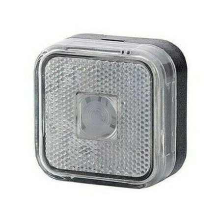 2 x White Front Side Marker Lights 12V-24V Lorry Van Bus Camper Motorhome