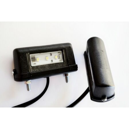 2 pcs LED Number Plate Lights – E-marked, CE-approved, 12V-24V, Waterproof, MOT Compliant 
