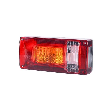 Rear Tail Indicator Lights (Left & Right) – 5 Function Bulb Operated, E9-Marked, 12V-24V, Compatible with Volvo, Scania, MAN, DAF, Iveco, Mercedes, Renault, Ford, VW, Isuzu, etc.