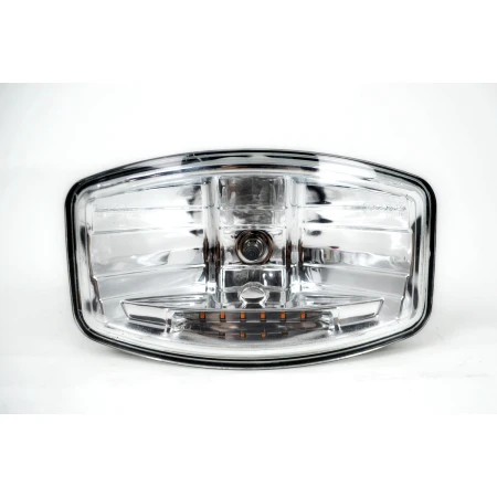 4 pcs LED Driving Lights Halogen High Beams & Amber LED position lights. ECE approved, IP67 waterproof, 24V.