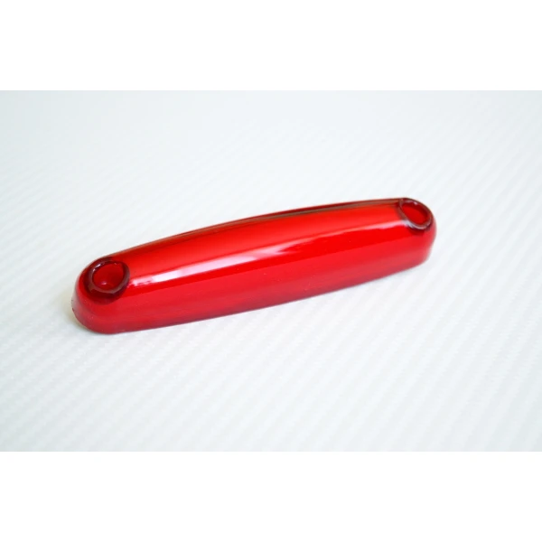 4x Neon Red Rear Marker Lights – LED 12-24V Tail Side Marker Lamps for Trucks, Lorries, and Trailers