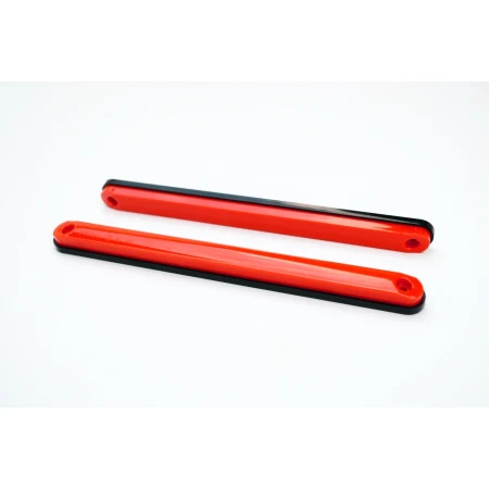 High Quality 2 pcs Rear Marker Lights – Long Red LED Neon Style, Waterproof IP67, 12V - 24V, Universal Fit. FREE Delivery for UK mainland!