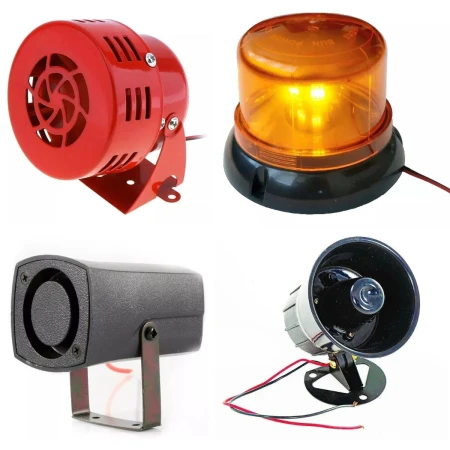 Reverse, Security and Alarm Sirens