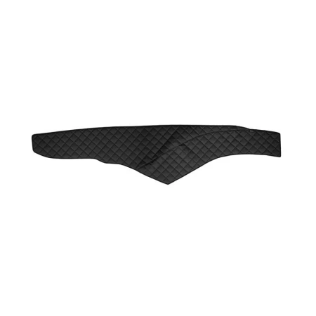 Black Eco Leather Dashboard Mat Cover for Mercedes Actros MP4 RHD trucks