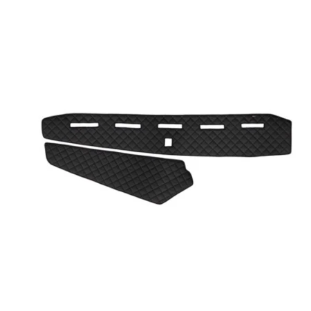 Dashboard Panel Mats for Volvo FH4 Euro 6 Black Eco Leather no Sensor RHD