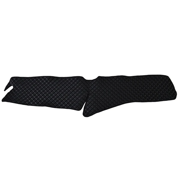 Black Eco Leather Dashboard Mat for Scania S 2017+ Next Gen RHD