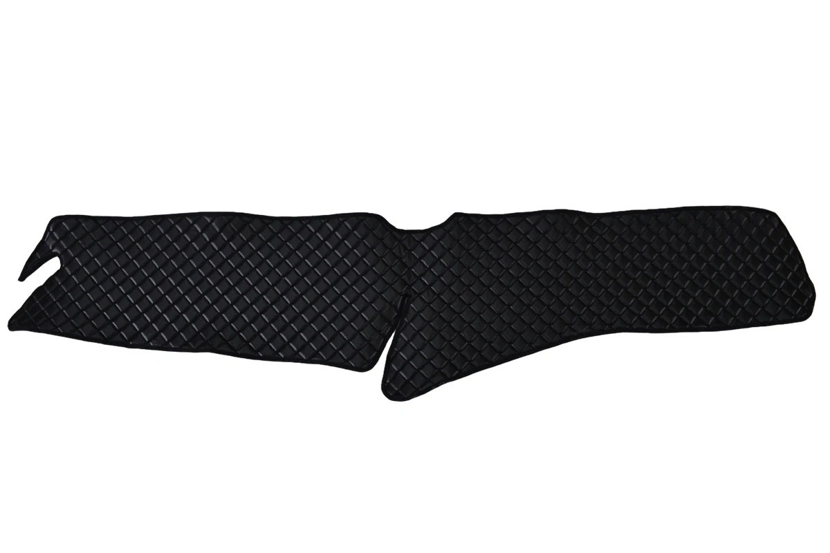 Black Eco Leather Dashboard Mat for Scania S 2017+ Next Gen RHD