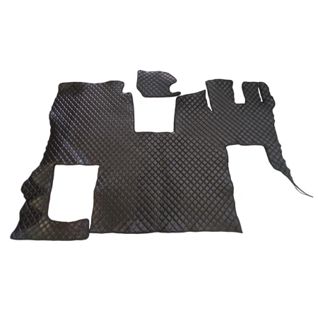 Black Eco Leather Cab Covers for Scania S Truck Mats 2020+ Right Hand Drive Trucks