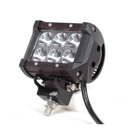 High Quality 18W 12V-24V LED Driving Light, 6000K white spot beam. IP67 waterproof, fits 4WD, trucks, SUVs, boats & more. FREE Delivery!